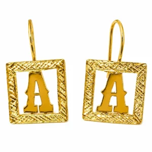 ARETES LETRA A