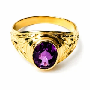 ANILLO PIEDRA MORADA